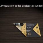 2. Preparación de los dobleces secundarios