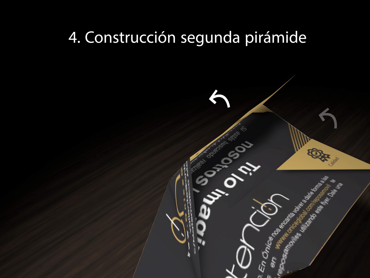 4. Construcción de la segunda pirámide